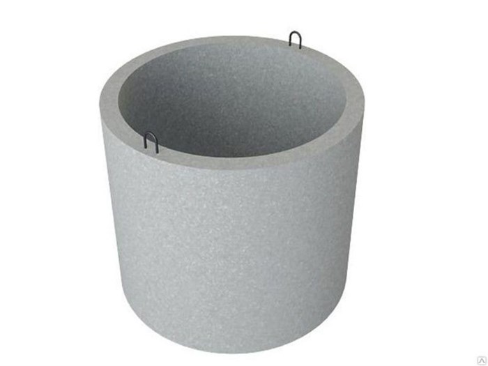 Кольцо колодца D-1м, с дном 10083