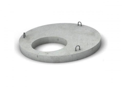 Крышка бетон D-1,5м, без люка 10088