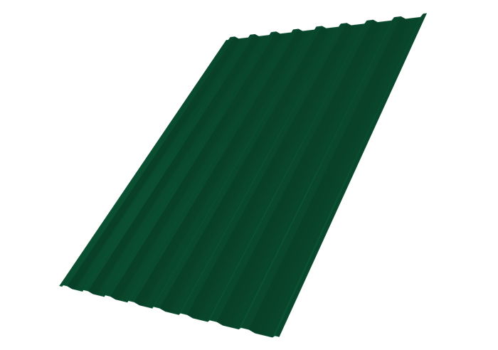 Профнастил С21 Зел (105) 10365