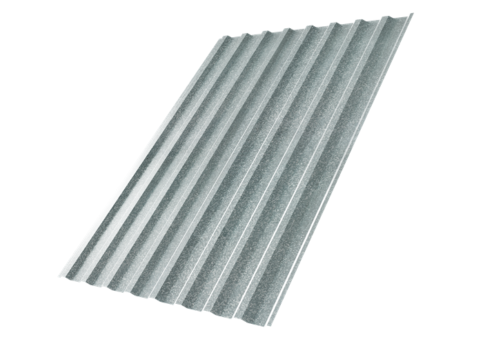 Профнастил С21 Цинк(105) 10366