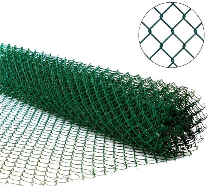 Рабица ПВХ 1,8*10м (50*50) 10393