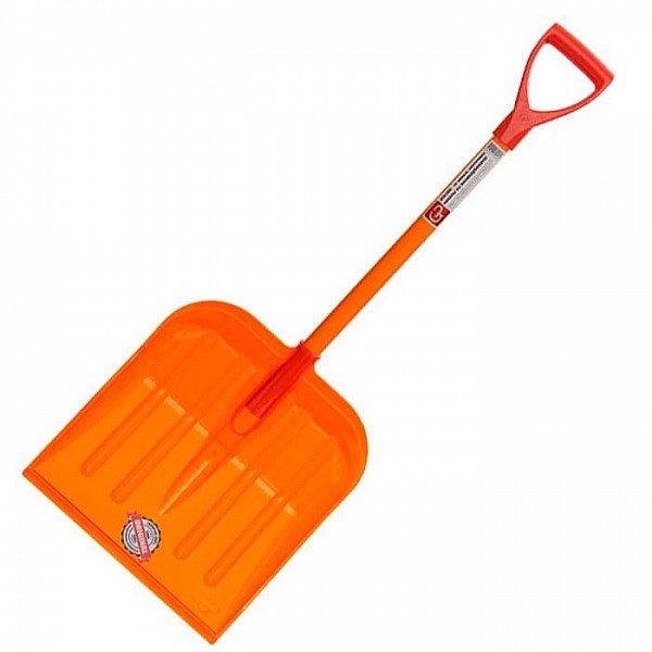 Лопата ГАММА-ПЛАСТ "Эталон Original" для снега из поликарбоната  380х400 мм 10632
