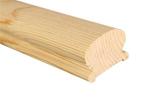 Поручень для лестниц 3000х43х70 (на балясину 50 мм) 10104