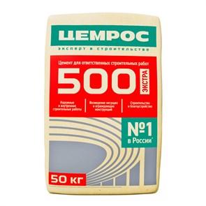 Цемент Евро 500 50кг 10436