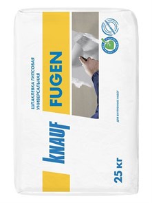 Шпатлевка гипс. Knauf Фуген, 25кг (базовая) 10438