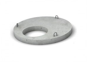 Крышка бетон D-1,5м, без люка 10088