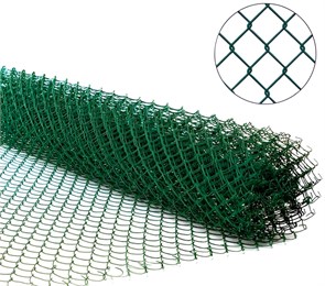 Рабица ПВХ 1,8*10м (50*50) 10393