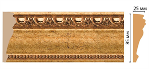 Плинтус DECOMASTER 85х25мм*2.4м (152-58) 10569